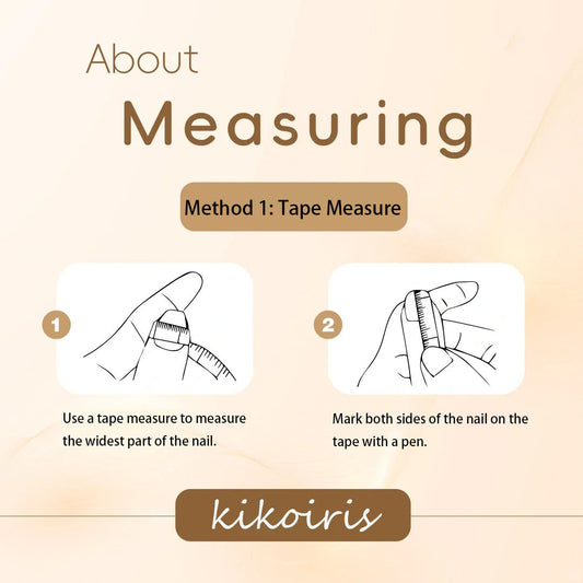 1.TK Live Stream Handmade Press-On Nails